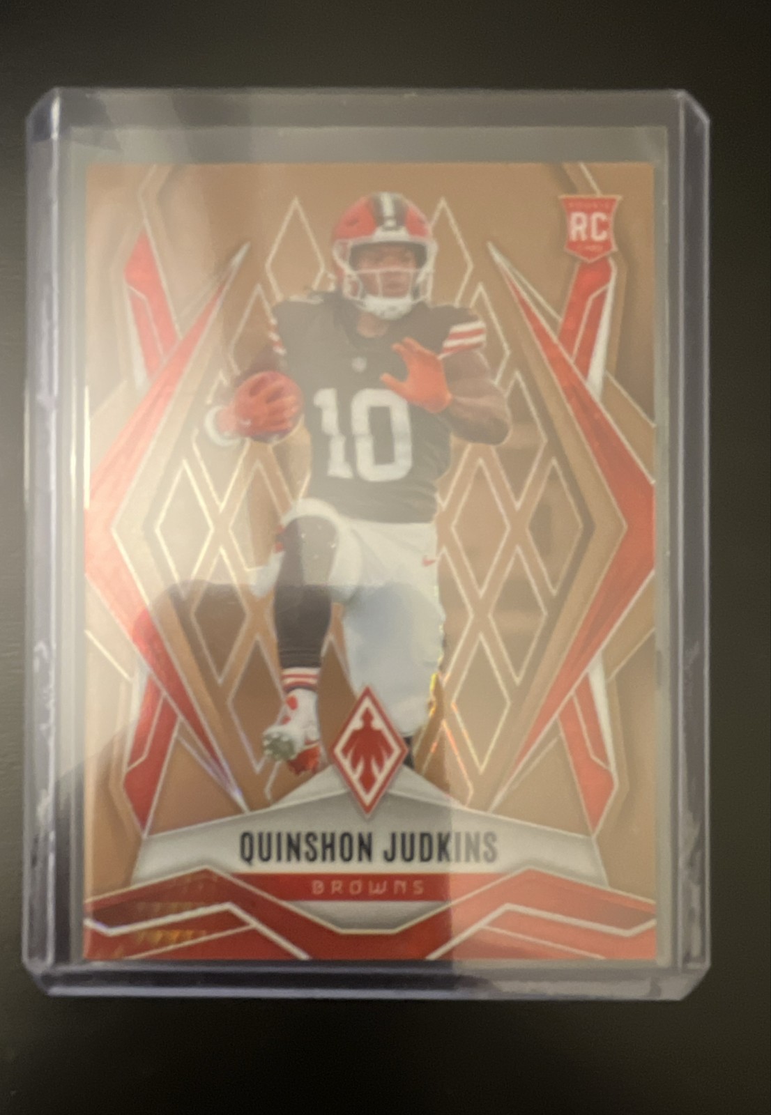 2025 Panini Phoenix - Rookies Quinshon Judkins #191 Bronze Hyper /50 (RC)
