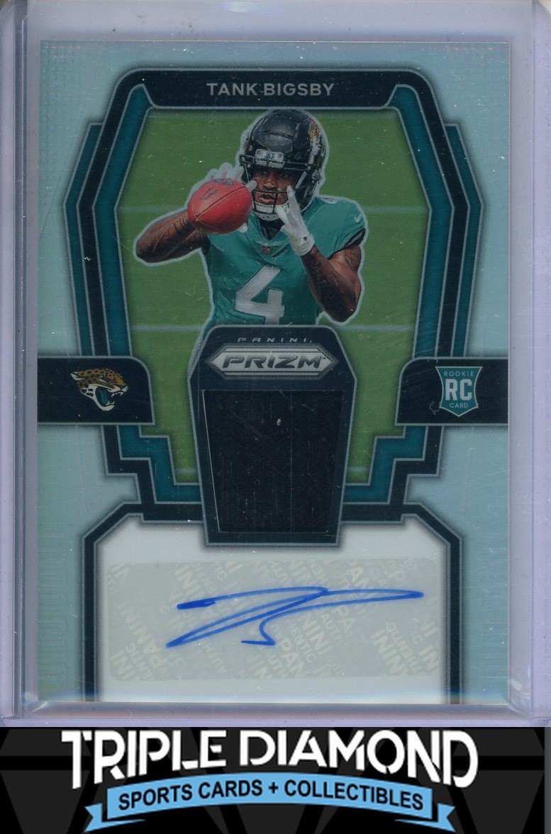 2023 Panini Prizm Tank Bigsby Rookie Patch Autograph Auto Silver #55/99 Q128