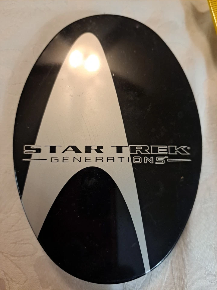 Reloj Star Trek Generations Vintage En Lata Original Foto 4 de 4