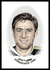 2010-11 In The Game Enshrined Fern Flaman 061/175 Boston Bruins #75