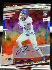 2022 Panini Prestige Pierre Strong Jr. Xtra Points Auto #384