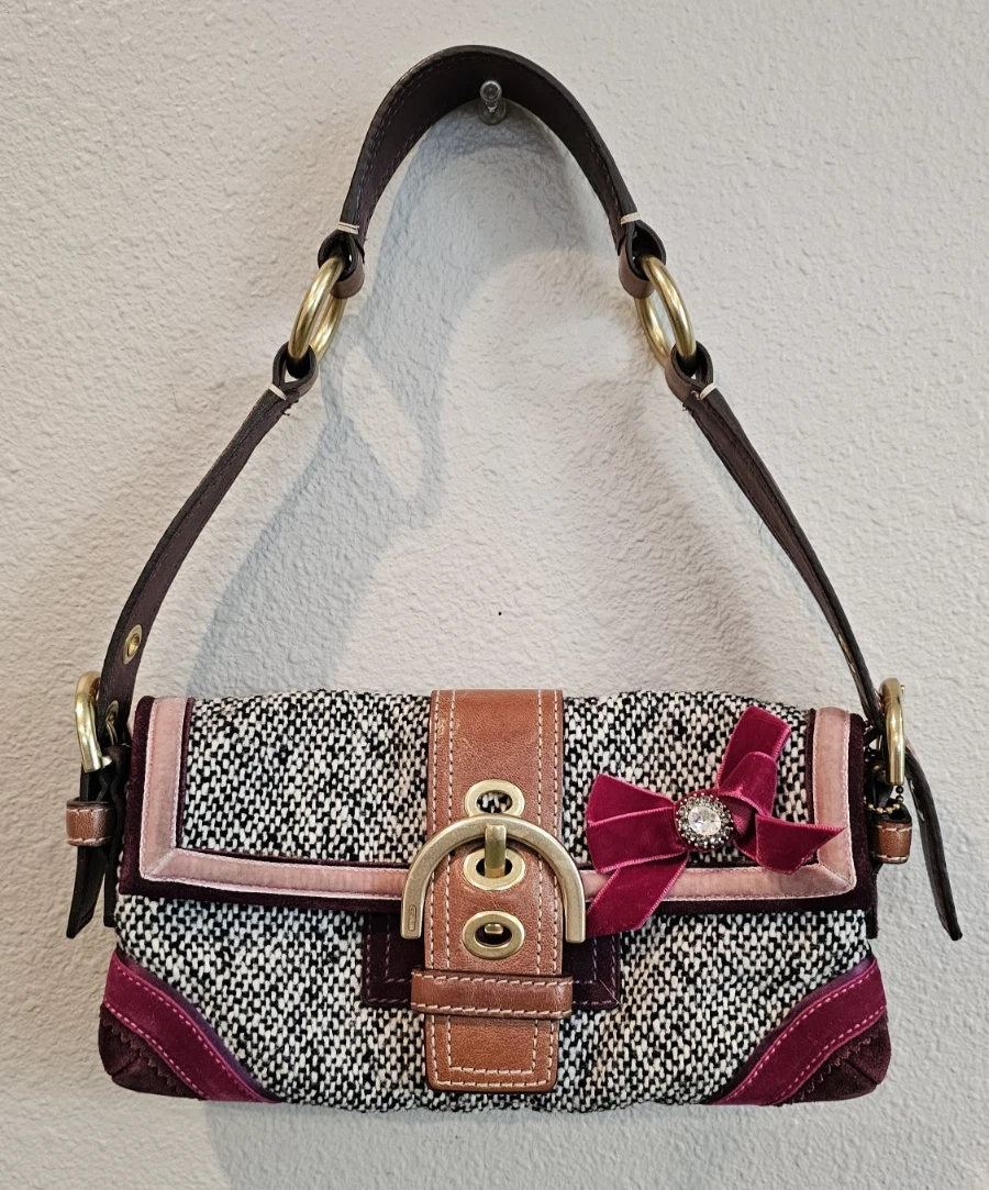 Coach Tweed Exterior Bags & Handbags for Women for sale - eBay