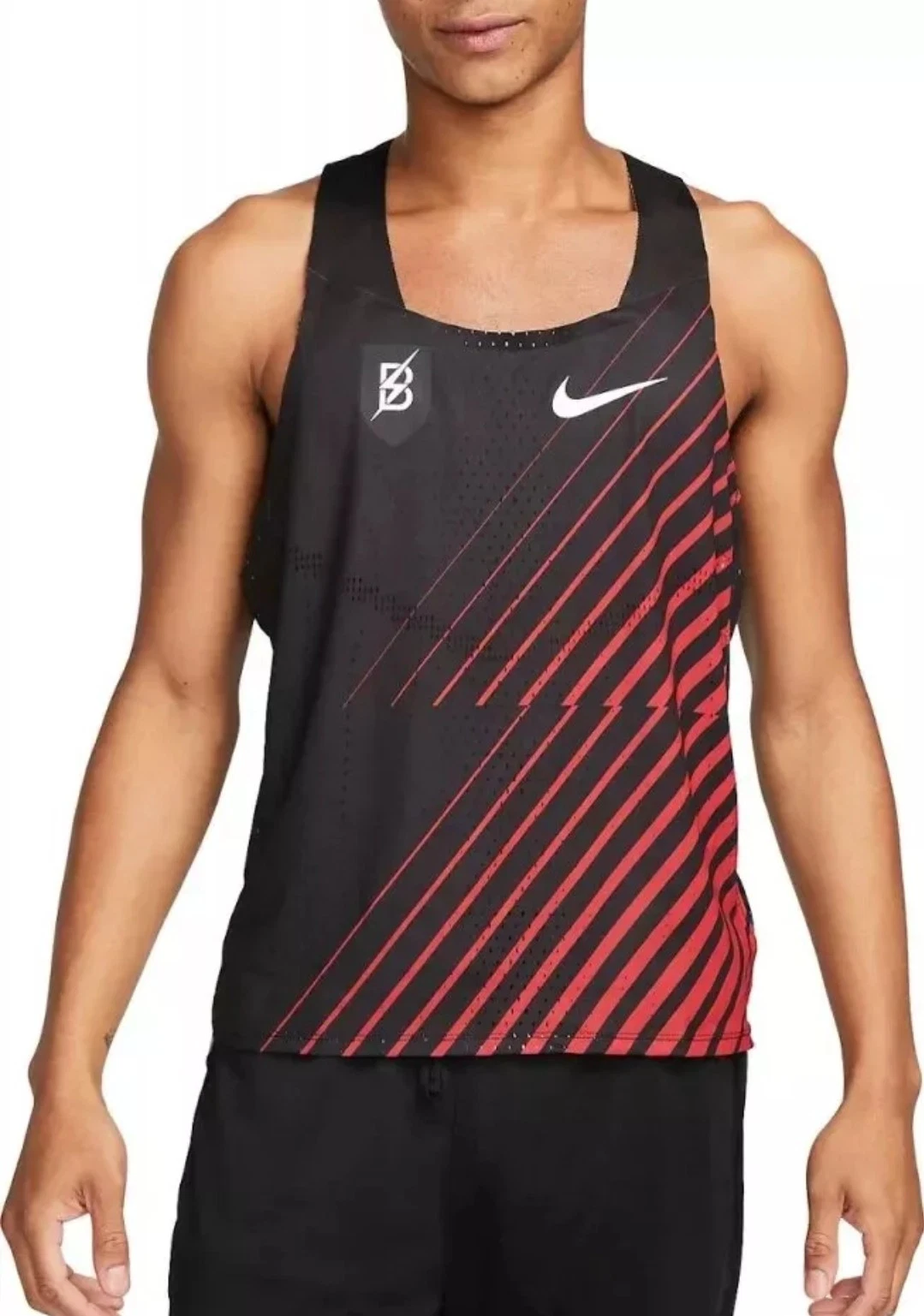 Nike Dri Fit ADV Aeroswift Bowerman Track Racing Singlet Size Small DR5808-010
Opens in a new window
