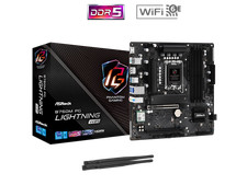 ASRock B760M PG Lightning WiFi LGA 1700 Intel B760 Micro ATX Motherboard