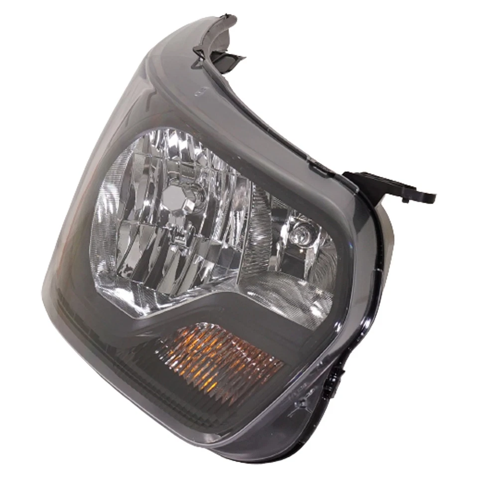 Fit For Ford Transit-250 2015-21 Headlights Halogen Black With Bulbs - Image 2 of 4
