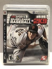 Major League Baseball 2K9 (PlayStation 3, 2009) Complete Tested Working 