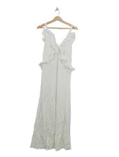 ZARA Abito estivo Donna Abito Taglia IT 40 bianco elegante