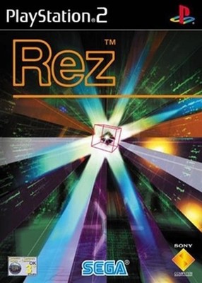 Rez - Sony PlayStation 2 PS2 Action Adventure Shooter Videospiel