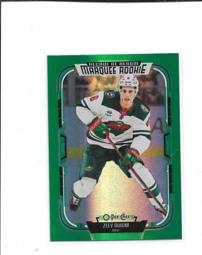 2025-26 O-PEE-CHEE  RAINBOW GREEN 4 NATIONS # 543 ZEEV BUIUM 23/33