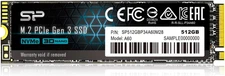 Silicon Power 512GB Nvme M.2 Pcie Gen3X4 2280 SSD (SP512GBP34A60M28)