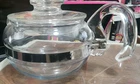 Vintage PYREX Glass #8446-B Flameware 6 Cup Coffee Tea Pot With Lid Stove