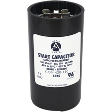 Appli Parts Motor Start Capacitor 430-516 Mfd microfarads uF 110-125 VAC Univ...