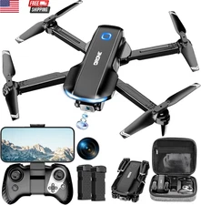 Drone with Camera 1080P HD FPV Foldable Drone for Adults and Beginners, RC Quadc