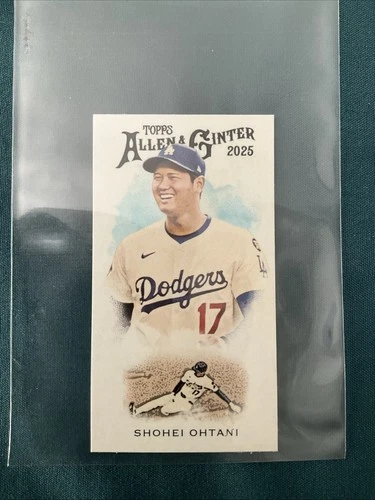 New Listing2025 Topps Allen & Ginter Shohei Ohtani N222-1 Mini 1889 Dodgers Baseball Card