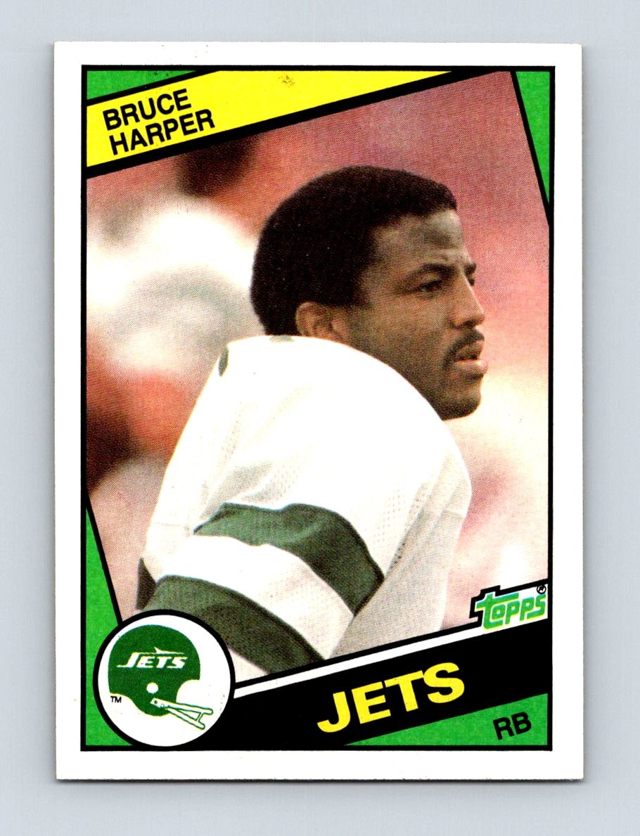 1984 Topps #148 Bruce Harper New York Jets