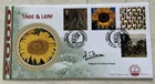GB QEII 2000 Signed Tree Leaf Benham FDC Human Dependance St. Austell SHS C£15+