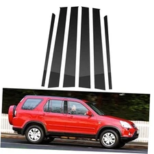  6 Pcs Compatible withHonda CR-V 2002-2006 Door Window Trim Anti 2002-2006 CRV