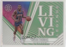 2020-21 Panini Illusions Living Legends Emerald Isiah Thomas #15 HOF 4r2