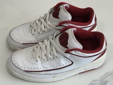 Air Jordan 2 II Retro Low White Varsity Red 2004 309837-101 Size 9.5