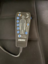 HoMedics Massage Cushion Heated Black Remote Control Back Massager