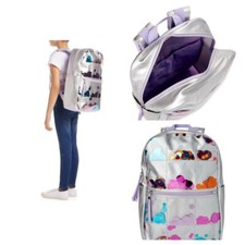 Wonder Nation Quilted "Funfitti" 17" Backpack School Bag Tote Travel Gym