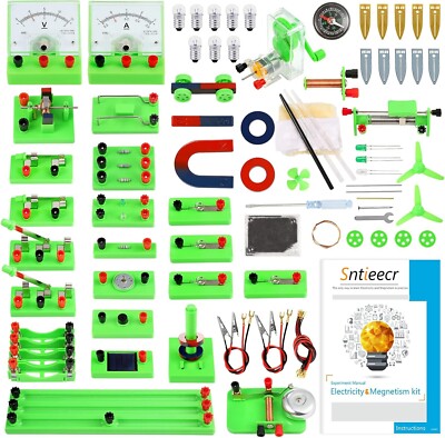 Sntieecr MINT Physik elektrische Schaltung Lernen Starter Kit, Wissenschaft Labor Basic