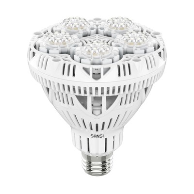SANSI Grow Light Bulb with COC Technology, Full Spectrum 24W Grow Lamp (300 W...