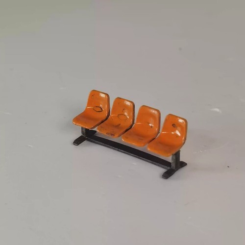 Diorama 1/64 Seat Models Park Bench Model City Street Garages Scene Props Model - Picture 12 of 17