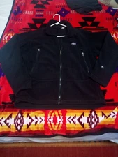 Vtg Patagonia R Series Polartec Fleece Made Usa Med Blk 25301