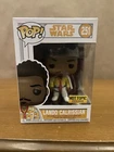 FUNKO POP STAR WARS LANDO CALRISSIAN W/CAPE 251 HOT TOPIC EXCLUSIVE NEW IN BOX