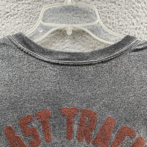 Harley Davidson Fast Track Long Sleeve Shirt Double Sided Gray Motorcycles XL - Picture 7 of 14