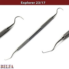 Diagnostic Instruments Tooth Cleaning Scaler Stainless Steel Double Ended