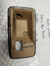 1978-1982 C3 Corvette Interior Door Handle Bezel Trim Passenger Side (Right) OEM