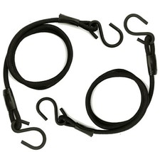 2x Double End Ball Elastic Bungee Cords Floor to Ceiling Punch Bag Bungie Straps