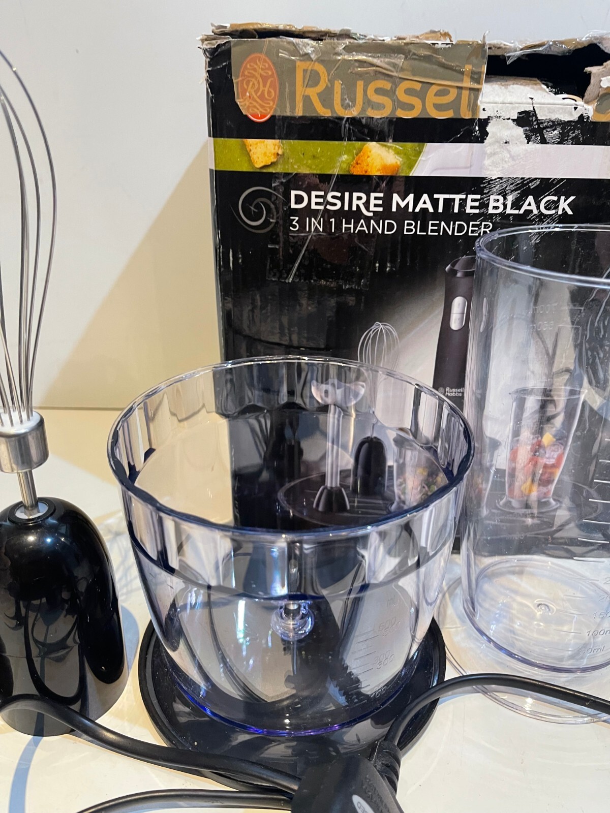 SPARE PARTS REPAIR Russell Hobbs Desire 3 in 1 Hand Blender Matte