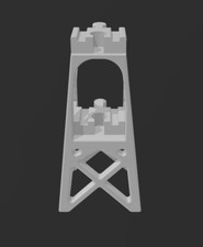 3D Printed Double Trestle Bridge Support