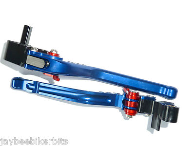Levier Long CNC Bleu Pour Honda CB1000R 2008-2015 - Neuf Sous Emballage