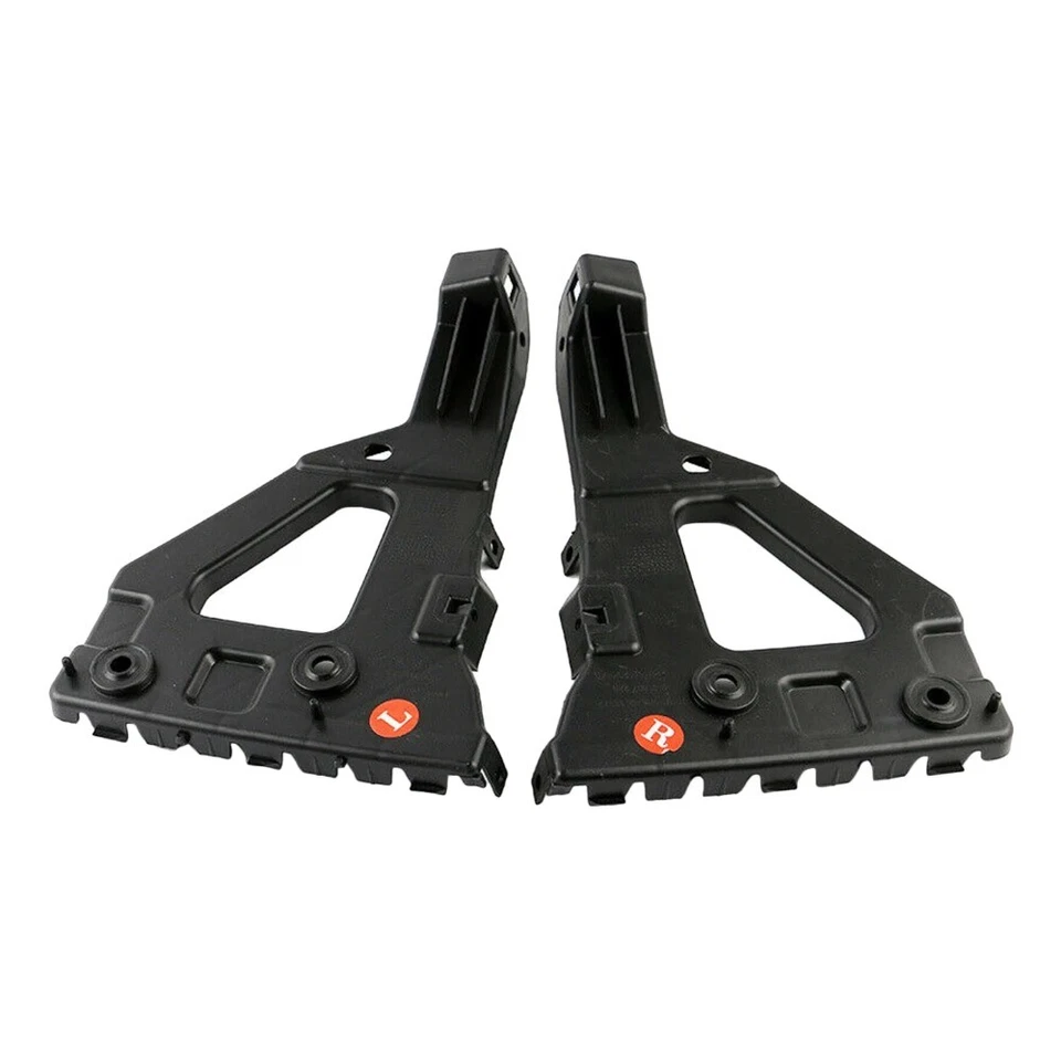 Front Left & Right Bumper Bracket Set For 2005-2011 Audi A6 Quattro 2006-2011 A6 Foto 2 de 4