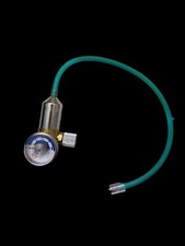 SPAN INSTRUMENTS MODEL 715 1 LPM 0B GAS CYLINDAR PRESSURE GAUGE DUAL DIAL 0-1000