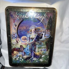 Kinuko Y Craft Cybele's Secret 1000 Piece Puzzle RARE TIN Sealed Master Pieces