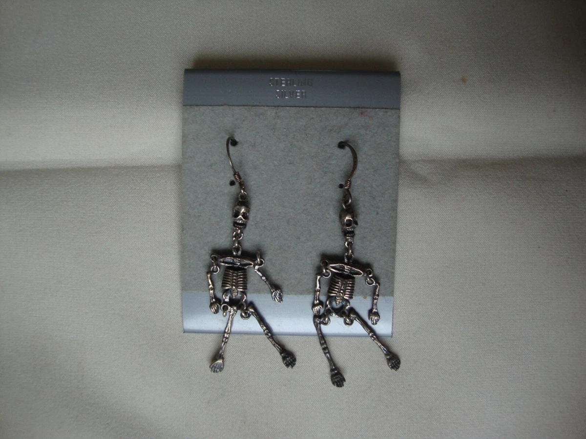 ARMS】silver925 skull earring-