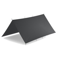 Helikon-Tex Supertarp Polyester Ripstop Geklebte NäHte Wandern Shadow Grey