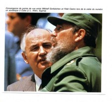 1990: Mikhail Gorbachev and Fidel Castro in Cuba (photo article)