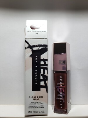 FENTY Gloss Bomb Heat Universal Lip Luminizer Plumper Hot Chocolit