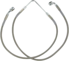 Drag Specialties Standard Length Front Stainless Steel Brake Line Kit 1741-1783