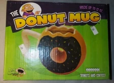 Donut Coffee Mug 12 oz Cup Microwave Safe Big Mouth Toys