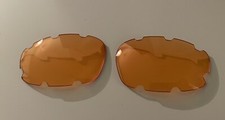 LENSES ONLY Oakley Split Jacket Vented Orange Lenses. Authentic