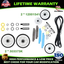 Dryer Maintenance Kit Fits For Maytag Dryer 33002535 306508 12001541 Belt Roller