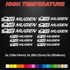 FITS MUGEN HI-TEMP PREMIUM BRAKE CALIPER DECALS  CAST VINYL Honda Type R