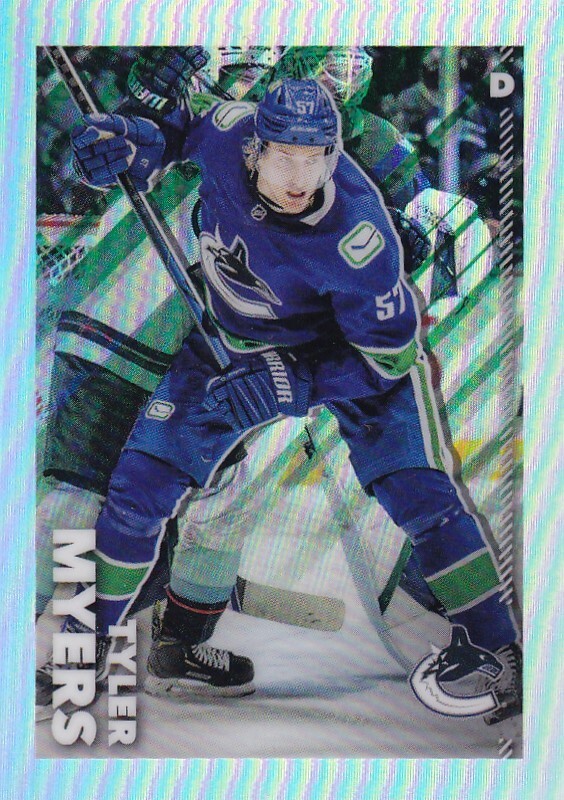 2022-23 Topps Chrome Refractor Sticker #490 Tyler Myers /99 MADE
